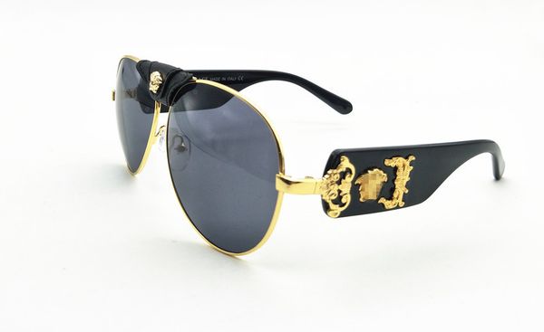 new style 2019versace medusa sunglasses half frame women men brand designer uv protection sun glasses clear lens and original box, Black
new style 2019versace medusa sunglasses half frame women men brand designer uv protection sun glasses clear lens and original box, Black