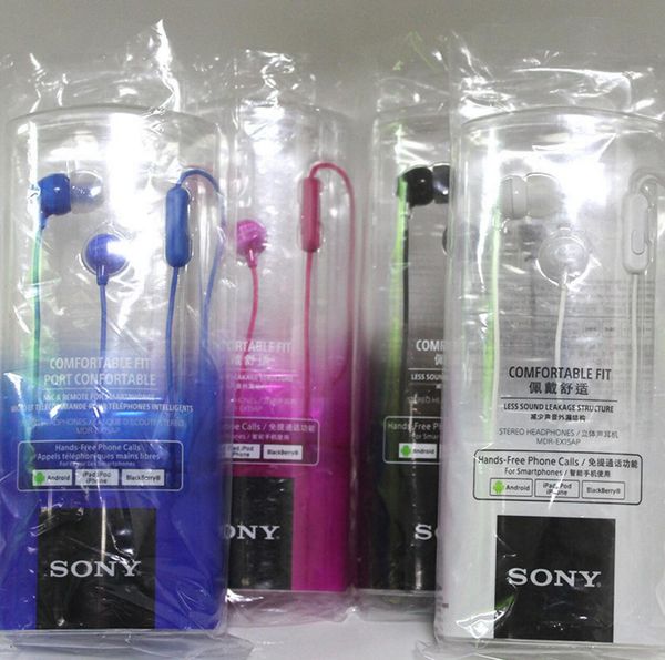 Original Quality Sony MDR-EX15AP EX Earbud Headset Headphone In-ear Earphones with Mic 3.5mm jack for samsung iphone LG
Original Quality Sony MDR-EX15AP EX Earbud Headset Headphone In-ear Earphones with Mic 3.5mm jack for samsung iphone LG