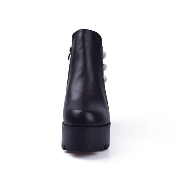 women thick soled platform shoes pu leather waterproof creepers casual shoes woman flats leather black size 35-39
women thick soled platform shoes pu leather waterproof creepers casual shoes woman flats leather black size 35-39