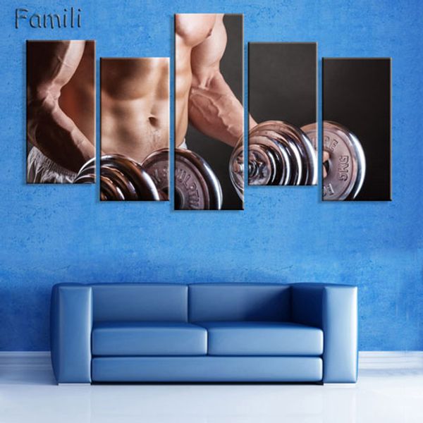5 шт. wall art плакат бодибилдинг упражнение фитнес спорт живопись печать на холсте без рамы модульные картины, роспись стен
5 шт. wall art плакат бодибилдинг упражнение фитнес спорт живопись печать на холсте без рамы модульные картины, роспись стен