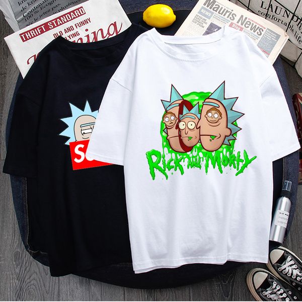 rick and morty funny cartoon t shirt men ricky n morty graphic t-shirt harajuku summer tshirt anime casual tees male, White;black
rick and morty funny cartoon t shirt men ricky n morty graphic t-shirt harajuku summer tshirt anime casual tees male, White;black