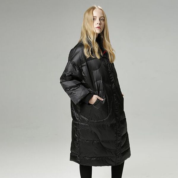 winter jacket women 2019 white duck down jacket women winter coat thick warm down parkas loose coat, Black
winter jacket women 2019 white duck down jacket women winter coat thick warm down parkas loose coat, Black