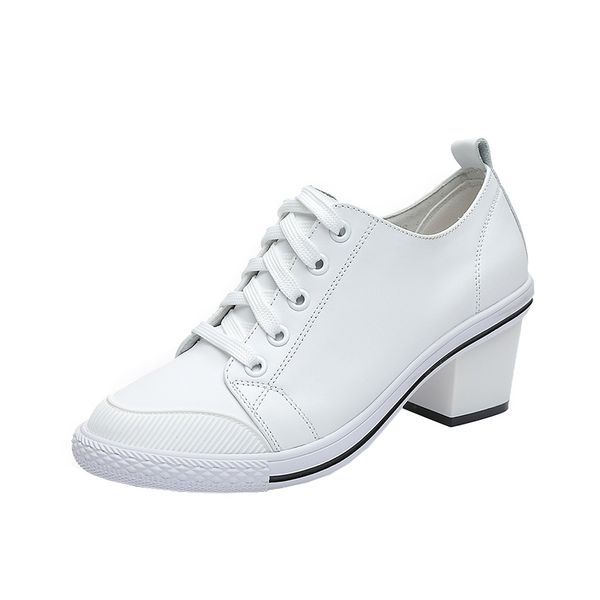 genuine leather casual mid-heeled shoes lace-up round toe high-heeled women shoes new arrival size 34-40, Black
genuine leather casual mid-heeled shoes lace-up round toe high-heeled women shoes new arrival size 34-40, Black