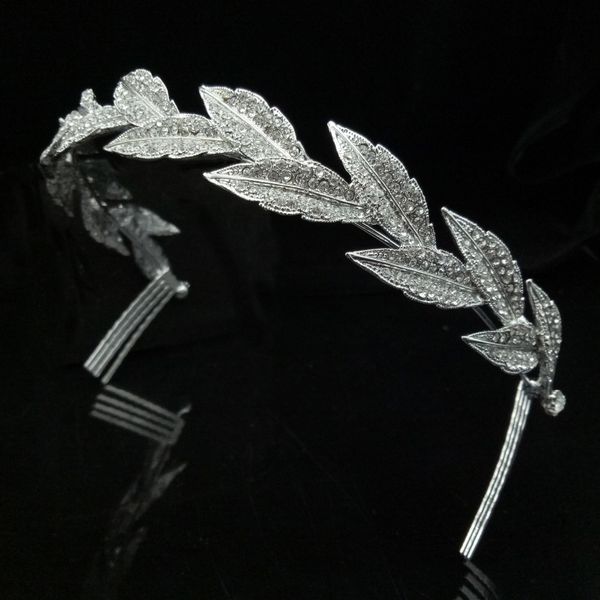 rhinestones leaves bridal vine tiara crown bride gorgeous prom hair ornaments wedding hair jewelry accessories for girl/women, Golden;white
rhinestones leaves bridal vine tiara crown bride gorgeous prom hair ornaments wedding hair jewelry accessories for girl/women, Golden;white