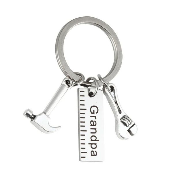 fashion mini hammer keychain for dad birthday gift metal hammer tools keyring key chain men father's day gift car keyring, Silver
fashion mini hammer keychain for dad birthday gift metal hammer tools keyring key chain men father's day gift car keyring, Silver