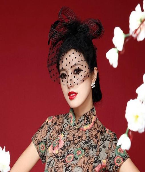 2018 elegant black wedding hats and fascinators ladies party hat bridal hair accessories women face veils fqhie, White
2018 elegant black wedding hats and fascinators ladies party hat bridal hair accessories women face veils fqhie, White