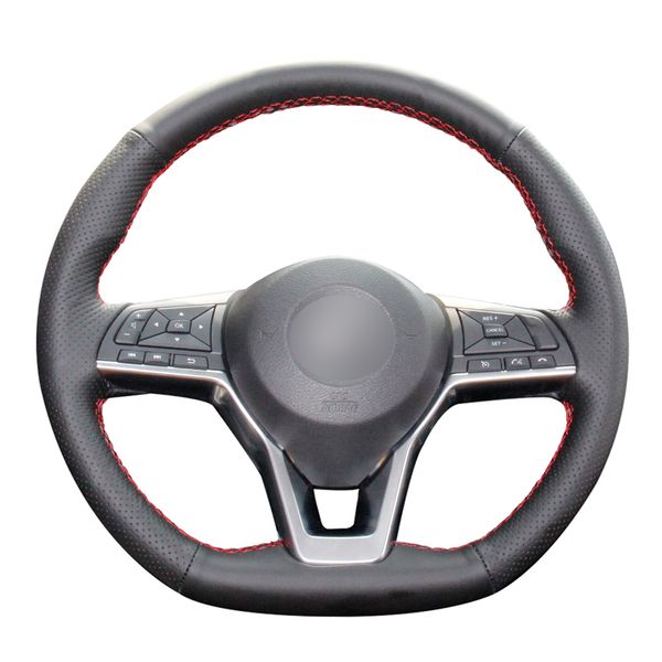black micro fiber leather car steering wheel cover for nissan x-trail 2017-2019 qashqai 2018 rogue (sport) 2017-2019 leaf 2018
black micro fiber leather car steering wheel cover for nissan x-trail 2017-2019 qashqai 2018 rogue (sport) 2017-2019 leaf 2018