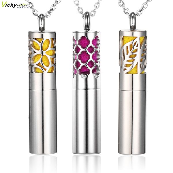 vicky-home hollow out essential oils storage diffuser necklace aromatherapy locket pendants in stainless steel with pads, Silver
vicky-home hollow out essential oils storage diffuser necklace aromatherapy locket pendants in stainless steel with pads, Silver