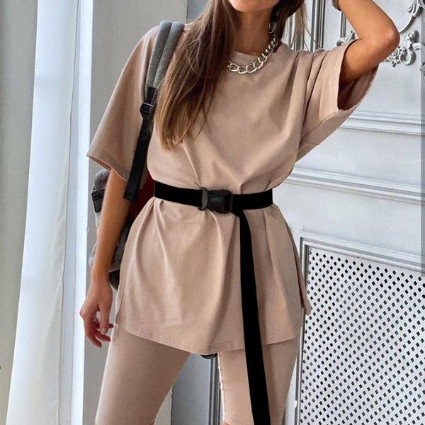 yoga outfits summer women set o neck loose short sleeve shirt and bodycon biker shorts casual two piece sets white outfit khaki suit, White;red
yoga outfits summer women set o neck loose short sleeve shirt and bodycon biker shorts casual two piece sets white outfit khaki suit, White;red