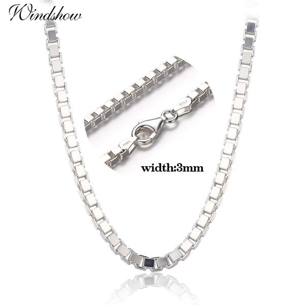 7 sizes available real pure 925 sterling silver box chain necklace women men jewelry heavy kolye collares 35/40/45/50/55/60/80cm
7 sizes available real pure 925 sterling silver box chain necklace women men jewelry heavy kolye collares 35/40/45/50/55/60/80cm