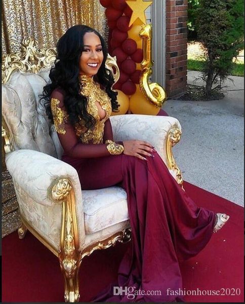 2021 elegant mermaid evening dresses high neck lace with gold appliques beads formal evening gowns red carpet party dress robes de mariee, Black;red
2021 elegant mermaid evening dresses high neck lace with gold appliques beads formal evening gowns red carpet party dress robes de mariee, Black;red