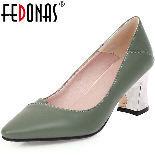 fedonas 2020 women point toe pumps thicks metal heeled pu elegant shoes spring summer new arrival shoes woman, Black
fedonas 2020 women point toe pumps thicks metal heeled pu elegant shoes spring summer new arrival shoes woman, Black