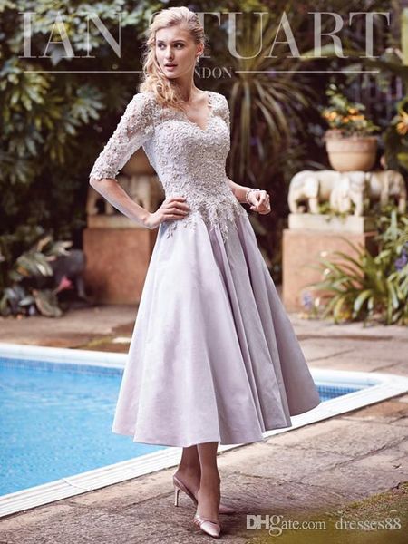 elegant mother of the bride dresses a-line with half sleeve appliqued sheer v-neckline evening dress tea length formal gown for wedding, Black;red
elegant mother of the bride dresses a-line with half sleeve appliqued sheer v-neckline evening dress tea length formal gown for wedding, Black;red