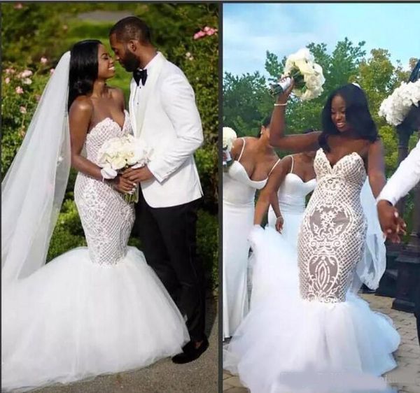 african nigerian 2020 new lace applique mermaid wedding dresses sweetheart backless tulle wedding dresses bridal gowns vestido de novia, White
african nigerian 2020 new lace applique mermaid wedding dresses sweetheart backless tulle wedding dresses bridal gowns vestido de novia, White