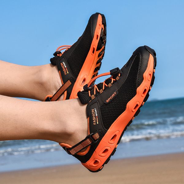 mens walking aqua shoes man sport beach shoes water play swimming pool diving reef fishing barefoot male outdoor sneakers 39-48, Black
mens walking aqua shoes man sport beach shoes water play swimming pool diving reef fishing barefoot male outdoor sneakers 39-48, Black