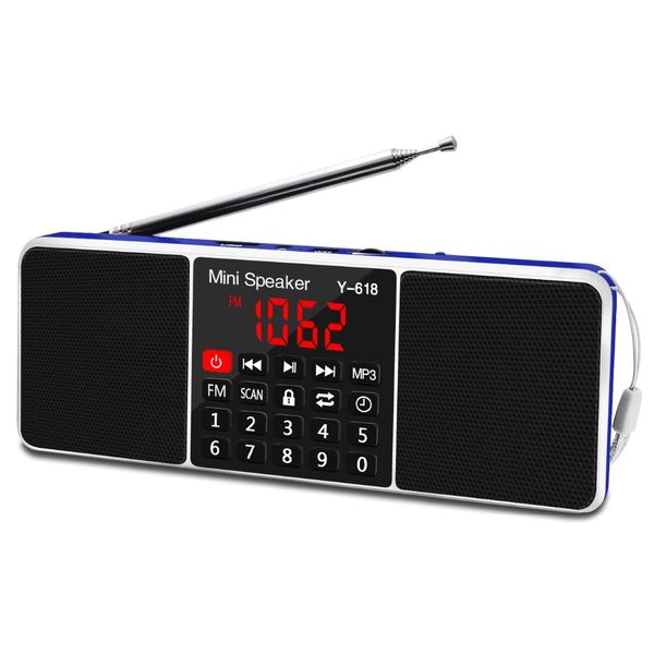 lefon portable mini fm radio receiver speaker mp3 player support tf card usb drive led screen display time shutdown dab radios
lefon portable mini fm radio receiver speaker mp3 player support tf card usb drive led screen display time shutdown dab radios