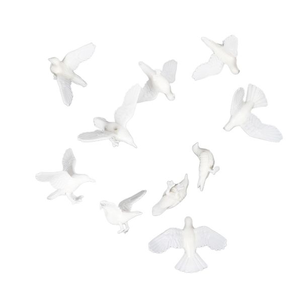 kit of 20 miniature bird pigeon decorations cute style gift for anniversary / christmas
kit of 20 miniature bird pigeon decorations cute style gift for anniversary / christmas
