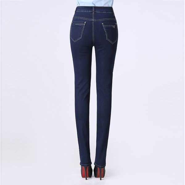 2019 весной и осенью новый стиль большой размер для похудения fat мм корейский стиль высокой талией джинсы женские брюки slim fit весна ткан, Blue
2019 весной и осенью новый стиль большой размер для похудения fat мм корейский стиль высокой талией джинсы женские брюки slim fit весна ткан, Blue