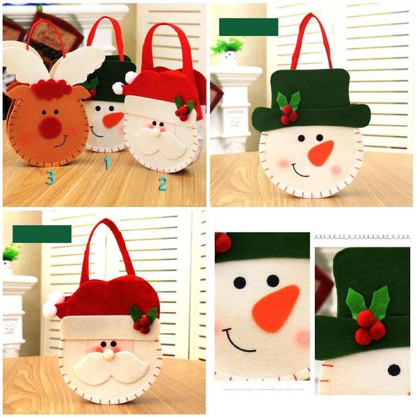 creative christmas candy bag non-woven fabric cute cartoon santa claus snowman elk handbag hanging gift bags 899
creative christmas candy bag non-woven fabric cute cartoon santa claus snowman elk handbag hanging gift bags 899