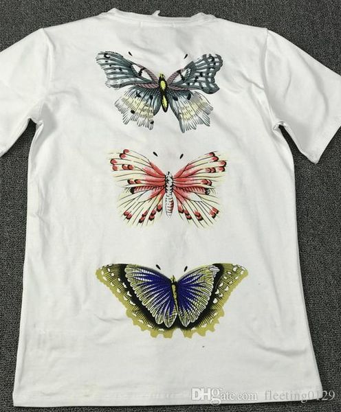 2018 early spring new round neck short sleeve t-shirt butterfly print dragonfly three-dimensional embroidery hedging female short-sleeved, White
2018 early spring new round neck short sleeve t-shirt butterfly print dragonfly three-dimensional embroidery hedging female short-sleeved, White