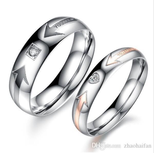 jewelry stainless steel rings black gold love crystal drill simple couple rings engagement rings gj415, Golden;silver
jewelry stainless steel rings black gold love crystal drill simple couple rings engagement rings gj415, Golden;silver