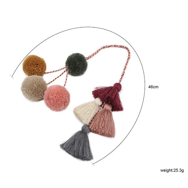 bohemian pure handmade bag pendant women charm tassel keychain pompom plush ball key ring holder fashion handbag accessories, Slivery;golden
bohemian pure handmade bag pendant women charm tassel keychain pompom plush ball key ring holder fashion handbag accessories, Slivery;golden