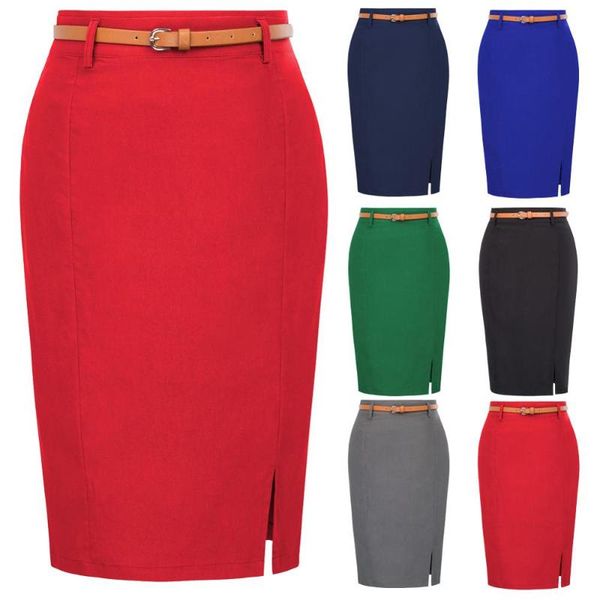 skirts 2021 work wear pencil womens solid color split belt sashes decor hip wrap bodycon skirt elegant office, Black
skirts 2021 work wear pencil womens solid color split belt sashes decor hip wrap bodycon skirt elegant office, Black