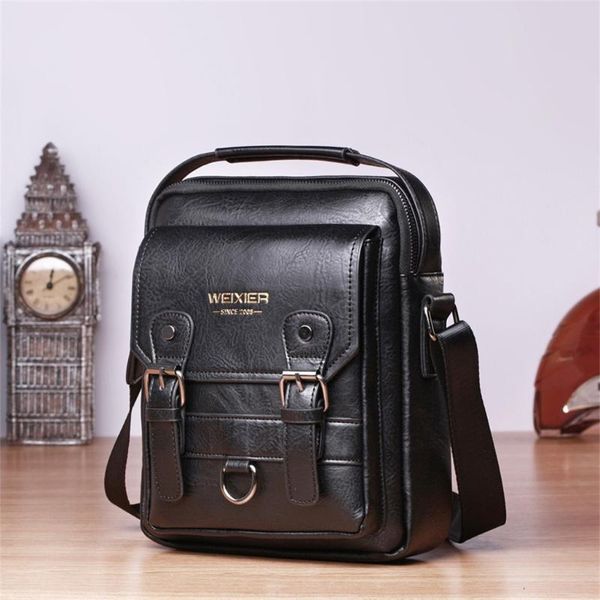 men vintage shoulder bag leather casual crossbody bags outdoor male handbag designer retro zipper casual messenger bag sac
men vintage shoulder bag leather casual crossbody bags outdoor male handbag designer retro zipper casual messenger bag sac