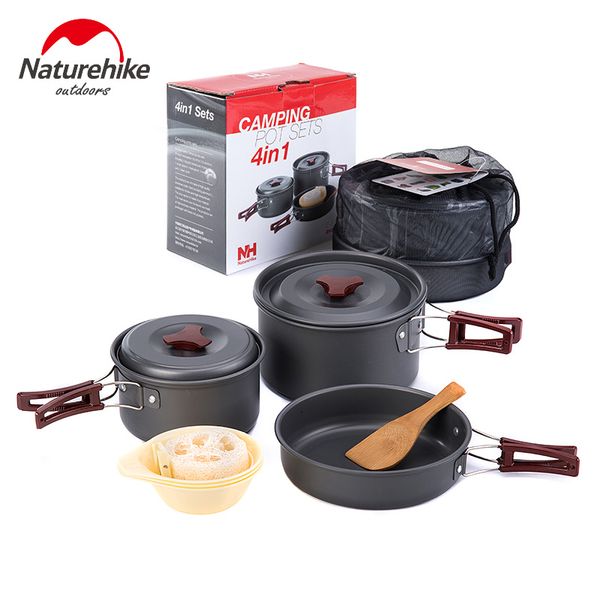 naturehike camping cookware pot pans outdoor cooking set pot picnic a set of stainless steel saucepans foldable tableware
naturehike camping cookware pot pans outdoor cooking set pot picnic a set of stainless steel saucepans foldable tableware