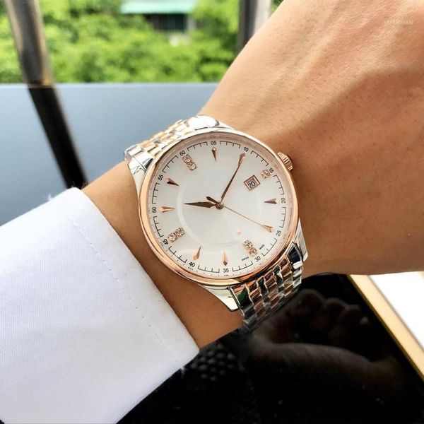 watch 40.5mm automatic movement 316 steel strap wristwatches business fashion mechanical watch for men1, Slivery;brown
watch 40.5mm automatic movement 316 steel strap wristwatches business fashion mechanical watch for men1, Slivery;brown