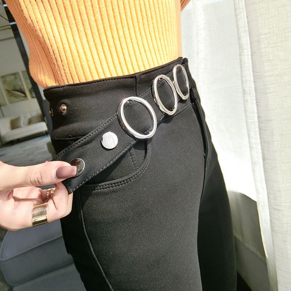 2019 spring and autumn black and white with pattern leggings outer wear high-waisted circular ring korean-style slimming skinny
2019 spring and autumn black and white with pattern leggings outer wear high-waisted circular ring korean-style slimming skinny