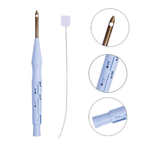 abs embroidery needle punch set pen tool diy craft stitching sewing craft threader needlework tool kit, Black
abs embroidery needle punch set pen tool diy craft stitching sewing craft threader needlework tool kit, Black