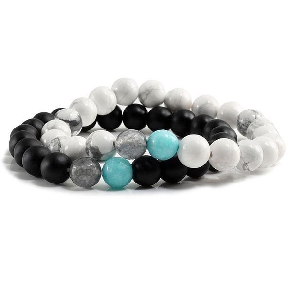 handmade couple natural stone beaded strand distance bracelets bangles for men women yoga charms jewelry homme gift accessories, Black
handmade couple natural stone beaded strand distance bracelets bangles for men women yoga charms jewelry homme gift accessories, Black