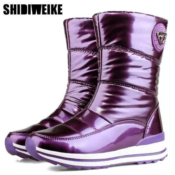 women boots 2018 new arrivals waterproof thick fur winter shoes slip-resistant women platform snow boots -40 n541, Black
women boots 2018 new arrivals waterproof thick fur winter shoes slip-resistant women platform snow boots -40 n541, Black