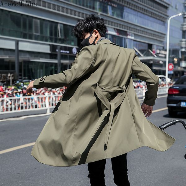 aremomuwha 2019 spring fashion loose suit collar windbreaker men's trend korean version of the thin belt lapels casual coatqx844, Tan;black
aremomuwha 2019 spring fashion loose suit collar windbreaker men's trend korean version of the thin belt lapels casual coatqx844, Tan;black