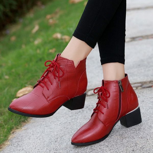 autumn short fall boots genuine leather sharp all-match with woman boots winter women's shoes, Black
autumn short fall boots genuine leather sharp all-match with woman boots winter women's shoes, Black