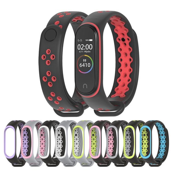 спорт силиконового ремешок для xiaomi mi диапазон-4 двухцветных дышащей браслет для miband-3 wristband бесплатной доставки
спорт силиконового ремешок для xiaomi mi диапазон-4 двухцветных дышащей браслет для miband-3 wristband бесплатной доставки