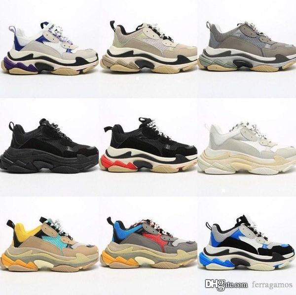luxury men platform casual shoes couple link luxury sneakers women baskets chaussures scarpe balenciaga triple s, Black
luxury men platform casual shoes couple link luxury sneakers women baskets chaussures scarpe balenciaga triple s, Black