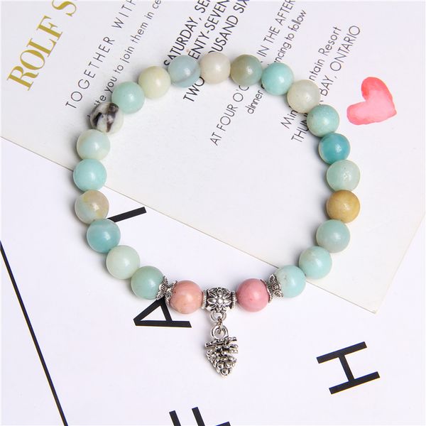natural stone round beads bracelet pinecone nut pendientes charm lucky agates pendant bracelet for women girls men jewelry gifts, Black
natural stone round beads bracelet pinecone nut pendientes charm lucky agates pendant bracelet for women girls men jewelry gifts, Black