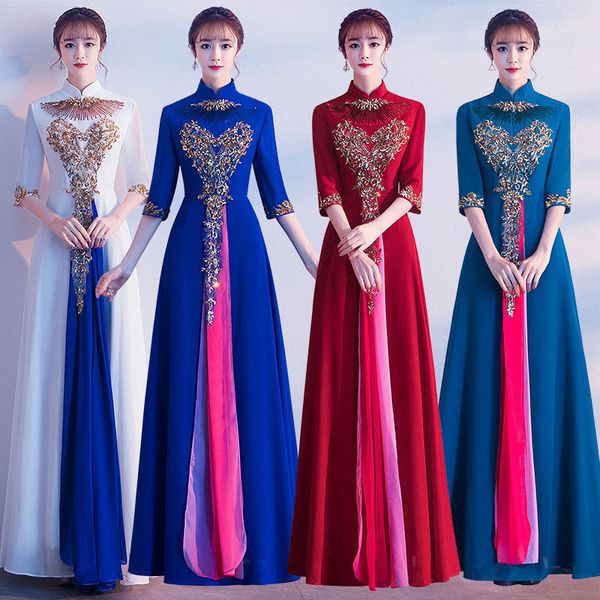 runway dresses vestidos celebrities dress women 2021 evening is thin, simple and generous stage performance clothing group autumn winter, Black
runway dresses vestidos celebrities dress women 2021 evening is thin, simple and generous stage performance clothing group autumn winter, Black