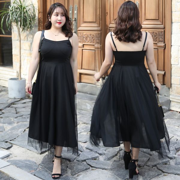 summer dresses oversized 8xl women's gauze sleeveless black sling vestidos collage casual fashion long a-line dress a917, Black;gray
summer dresses oversized 8xl women's gauze sleeveless black sling vestidos collage casual fashion long a-line dress a917, Black;gray