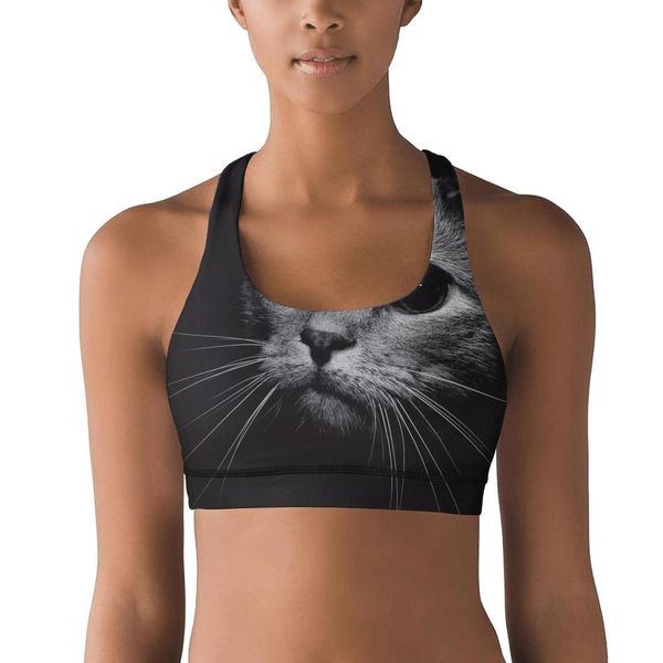 women's yoga vestcat in black and white-01 printing personalitysports bra humorous sports underwear cat kawaii cartoon cats vintage of, Black;white
women's yoga vestcat in black and white-01 printing personalitysports bra humorous sports underwear cat kawaii cartoon cats vintage of, Black;white