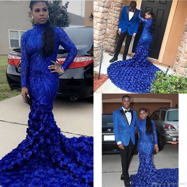 royal blue mermaid prom dresses 2019 new long sleeve sequined appliqued flowers high neck formal evening dress party gowns black girls gown
royal blue mermaid prom dresses 2019 new long sleeve sequined appliqued flowers high neck formal evening dress party gowns black girls gown