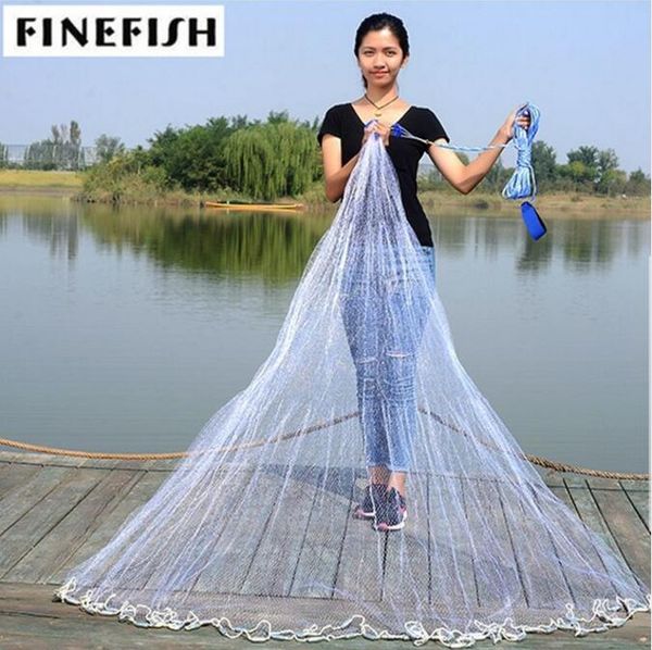 finefish cast net catch fishing network american hand casting net nylon galvanized iron pendant sprots throw fishing
finefish cast net catch fishing network american hand casting net nylon galvanized iron pendant sprots throw fishing
