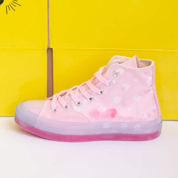 2020 чак 70s cherry blossom холст обувь розовые цветы белый jelly тейлор 70s прозрачные органза женщин кроссовки случайные платформы, White;red 
2020 чак 70s cherry blossom холст обувь розовые цветы белый jelly тейлор 70s прозрачные органза женщин кроссовки случайные платформы, White;red