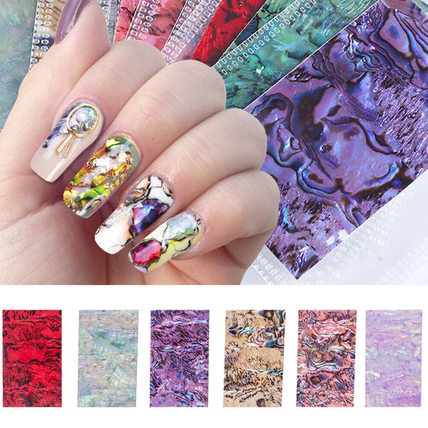 3d gradient marble shell pattern nail art foil transfer decal wrap sticker decor vintage pattern for diy nails art decor 7*4 cm, Black
3d gradient marble shell pattern nail art foil transfer decal wrap sticker decor vintage pattern for diy nails art decor 7*4 cm, Black