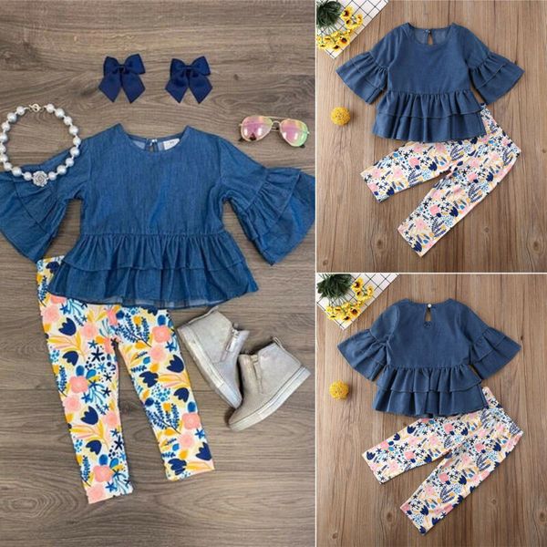 малыш детские baby girl denim костюмы одежда платье топы цветочные леггинсы брюки set, White
малыш детские baby girl denim костюмы одежда платье топы цветочные леггинсы брюки set, White