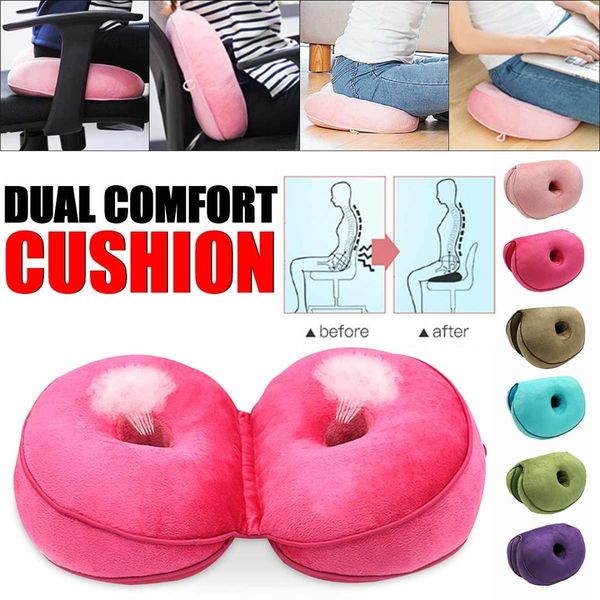 dual comfort seat cushion memory foam seat massage for shaping buttock lift hips up cushion pad lumbar coccyx protect new
dual comfort seat cushion memory foam seat massage for shaping buttock lift hips up cushion pad lumbar coccyx protect new