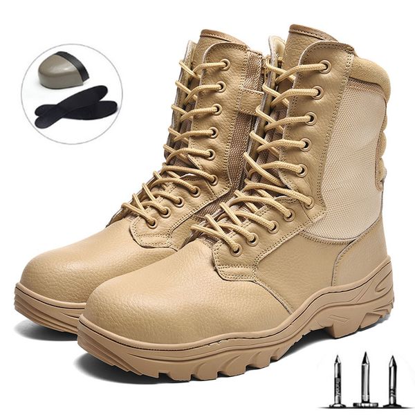 taobo men genuine leather work shoes high desert tactical army boots size 45 steel toe cap sand hiking zapatos de seguridad
taobo men genuine leather work shoes high desert tactical army boots size 45 steel toe cap sand hiking zapatos de seguridad