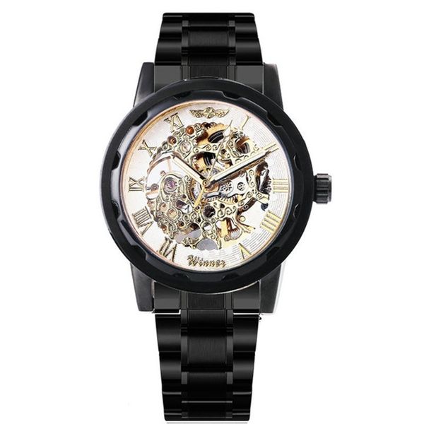 master men's fashion wrist watch leisure roman digital hollow electroplated tungsten steel manual mechanical watch no case, Slivery;brown
master men's fashion wrist watch leisure roman digital hollow electroplated tungsten steel manual mechanical watch no case, Slivery;brown